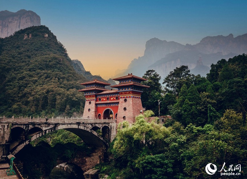 타이항산의 풍광