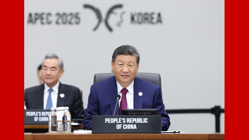 [포토] 시진핑 주석, 제32차 APEC 비공식 정상회의 참석 및 중요 연설