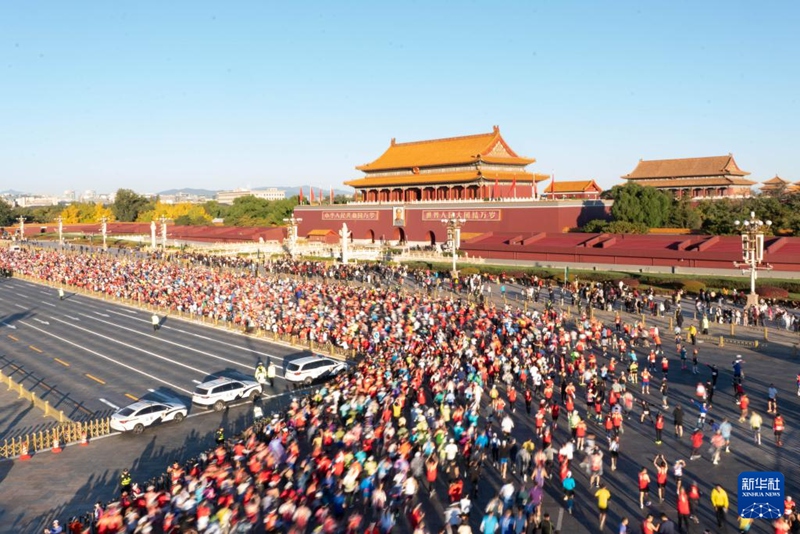 [포토] 2025 베이징 마라톤 대회 개최