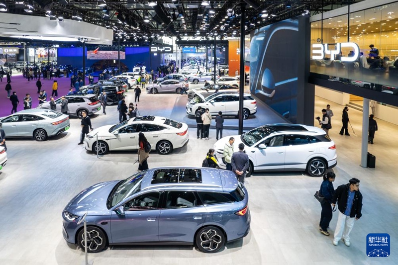 제21회 창사 국제 자동차 전시회 개막