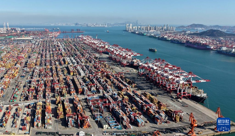 中 산둥항구 칭다오항, 연간 화물 물동량 다시 7억t 돌파