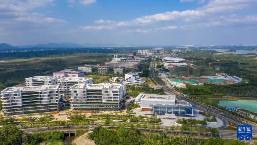 하이난 충하이(瓊海)에 위치한 하이난 자유무역항 중점단지, 보아오러청(博鰲樂城) 국제의료관광선행구역 (자료 사진)