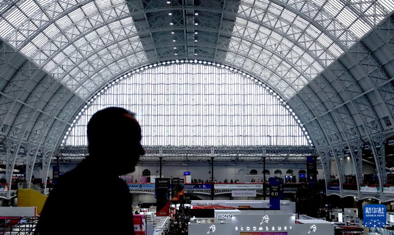 런던도서전 행사장 현장 [3월 10일 촬영/사진 출처: 신화사]