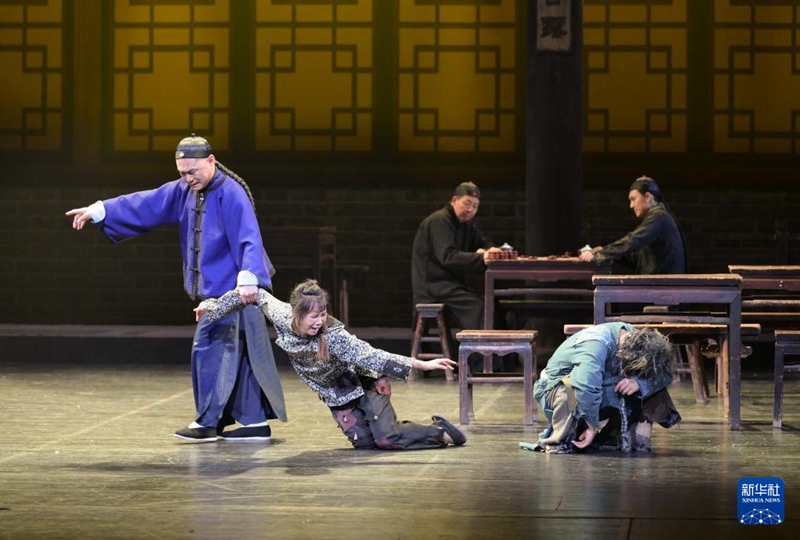 공연 모습 [3월 14일 촬영/사진 출처: 신화사]