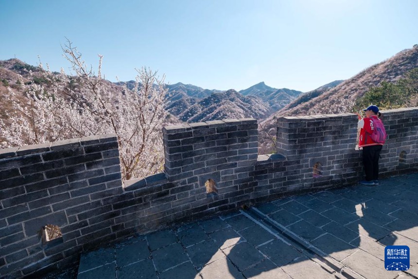 황화청 수이창청 관광지를 찾은 관광객 [4월 1일 촬영/사진 출처: 신화사]