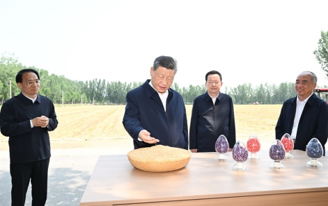 시진핑 주석, 산둥성 더저우시 시찰
