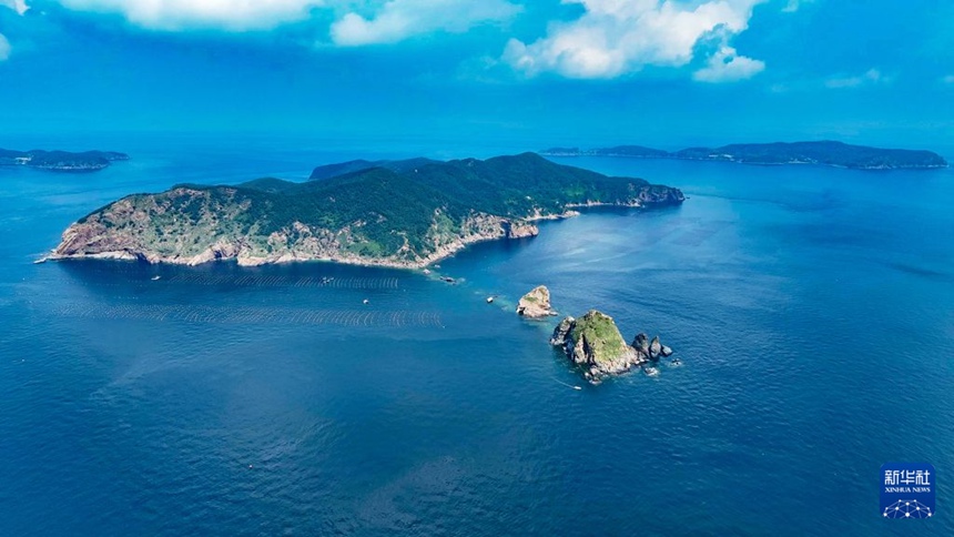 창산군도 풍경 [2022년 9월 드론 촬영/사진 촬영: 자이페이(賈亦飛)]