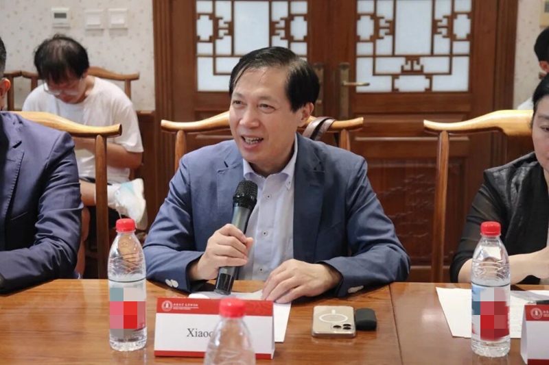 두샤오친 학과장이 축사를 하고 있다. [사진 출처: 주최측 제공]