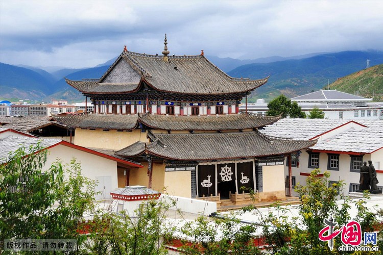 디칭(迪慶) 티베트자치주 전통 가옥들의 독특한 모습