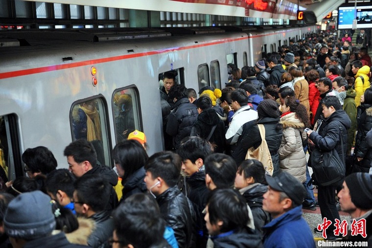 베이징지하철 1일 여객수송량 처음 1천만명 돌파