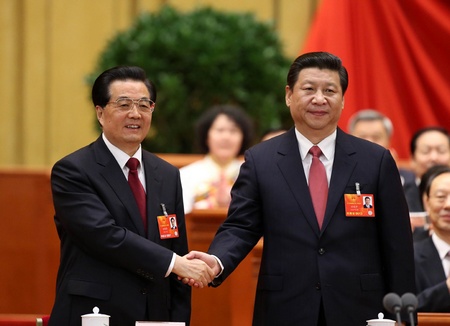 시진핑(習近平), 중화인민공화국 주석으로 선출