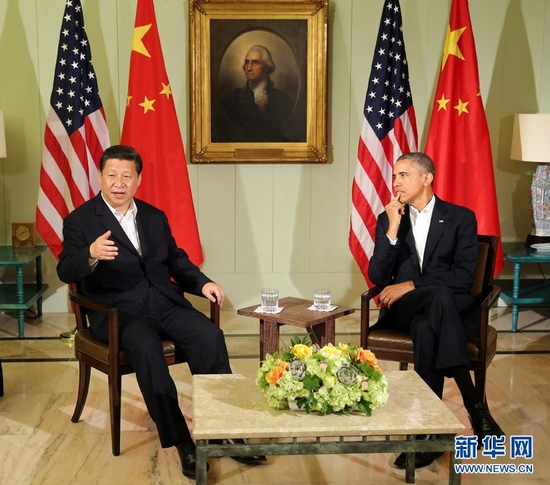 시진핑-오바마 회담“중미관계 어떠한 모습이어야 하나”