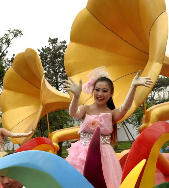 국제정원박람회에서의‘외국인 눈에 비친 아름다운 베이징’ (23)