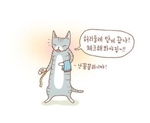 웹툰으로 보는 사이즈 재는 법 (2)