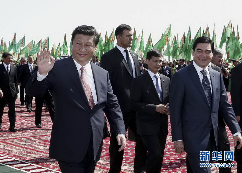 시진핑, 투르크메니스탄 ‘푸싱’가스전 준공식 참석