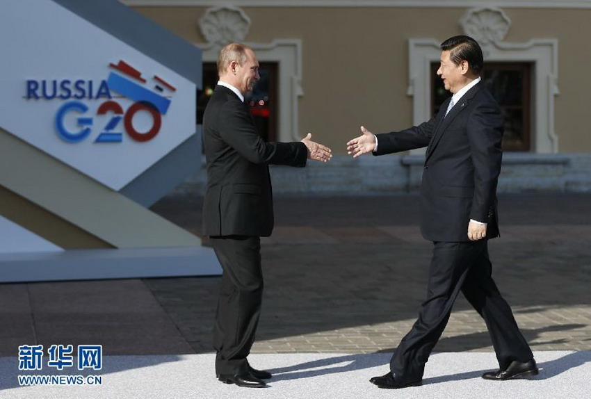 시진핑 주석, 푸틴 러시아 대통령과 회동 (3)