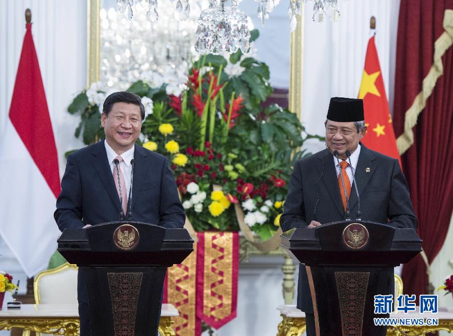 시진핑, 수실로 인도네시아 대통령과 정상 회담 (3)