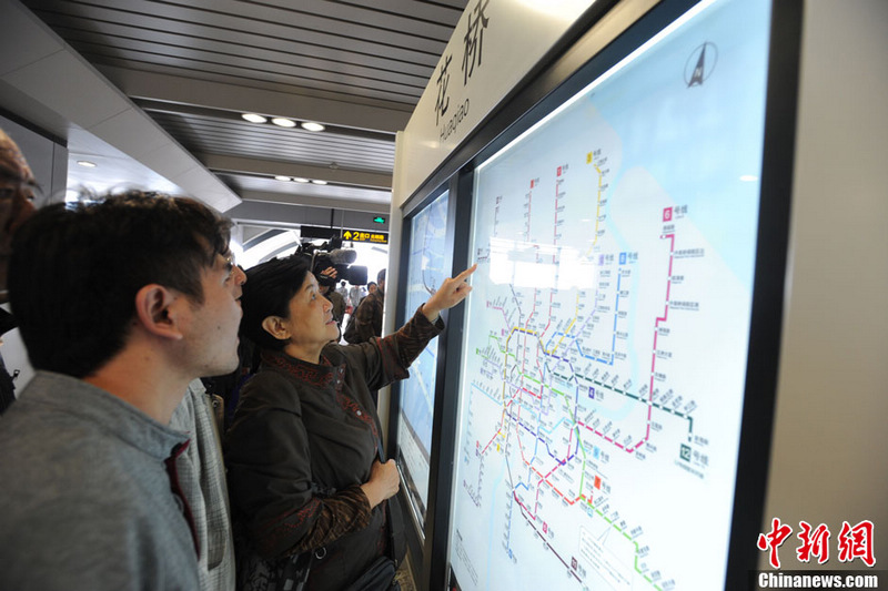 中, 장쑤-상하이 최초 성(省) 지역간 지하철 개통 (3)