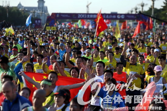 베이징 마라톤서 에티오피아 선수 기록 갱신, 中여자선수 22연승 (7)