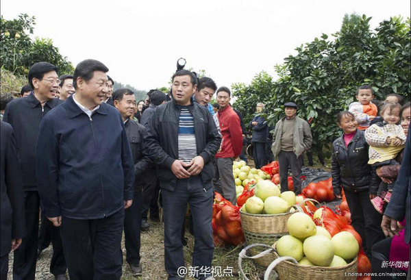 시진핑, 후난 빈곤지역 시찰…빈곤지원 위한 3가지 당부 (2)