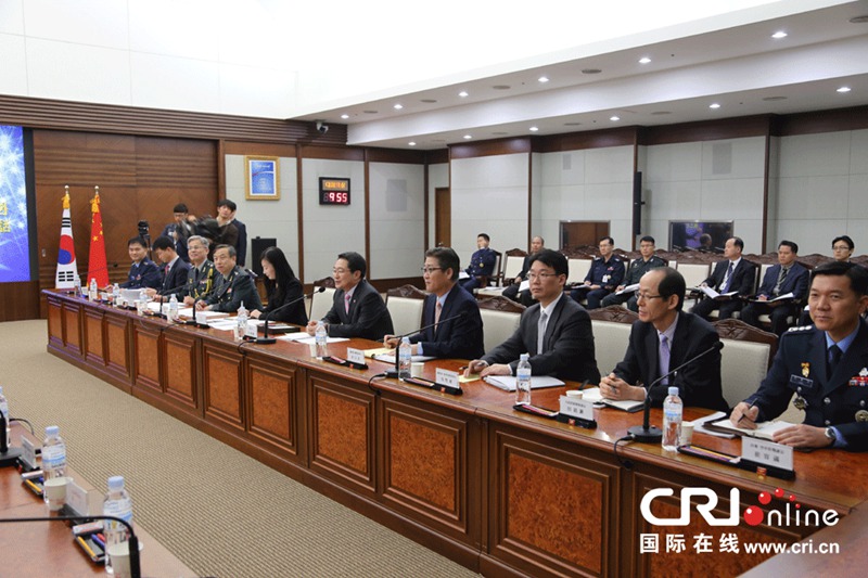 제3차 중한 국방전략대화 개최…양측 대표 공동주재 (7)