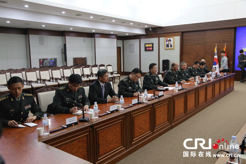 제3차 중한 국방전략대화 개최…양측 대표 공동주재 (4)