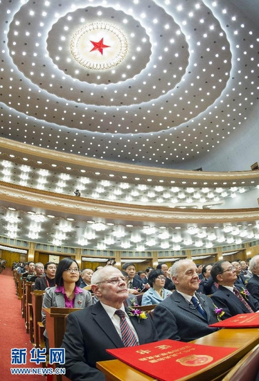 2013년 중국국가최고과학기술상 영예의 수상자 발표 (2)