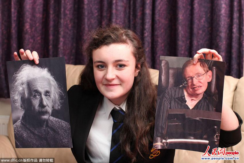 영국 14세 소녀 IQ가 162, 아인슈타인보다 높아