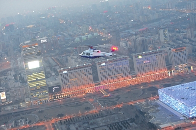 베이징 섣달그믐밤 PM2.5농도 작년 절반선 못미쳐