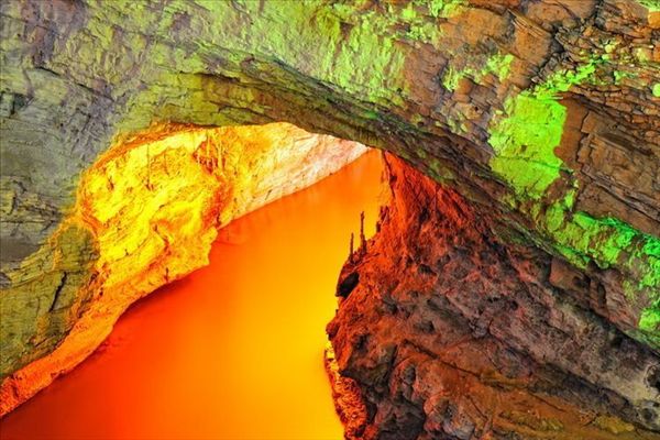 장자제(張家界) 관광의 하이라이트 : 동굴 (2)