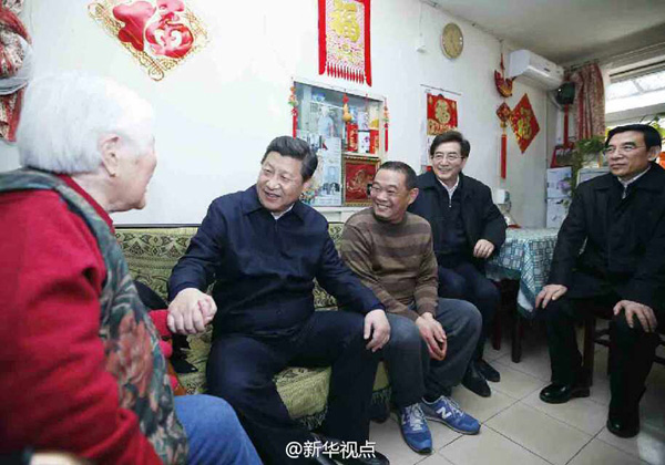 시진핑, 베이징의 역사문화 보호현황 시찰해 (2)