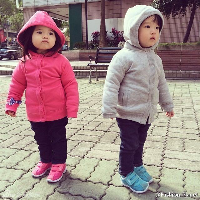 타이완 쌍둥이 남매 사진 화제, 귀여움에 열광 (8)