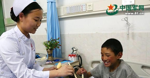 광저우 군구병원, 시짱 심장병 아동 23명 무료 수술 (6)