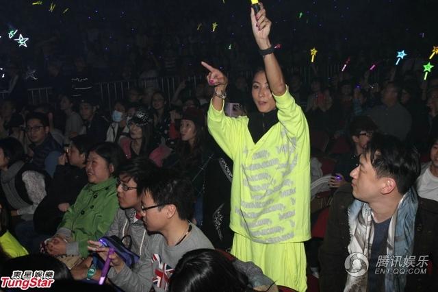 장바이즈, 스캔들 남친 콘서트에 등장해 화제