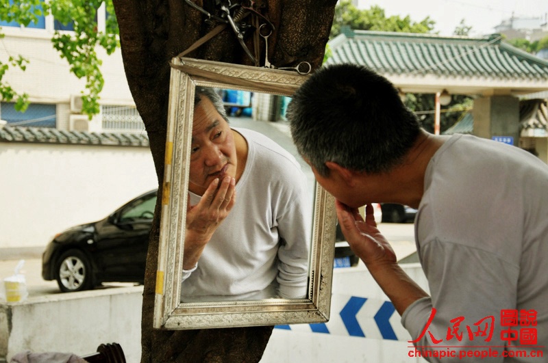 중국인들의 다양한 직업, 길거리 이발소를 찾다 (12)