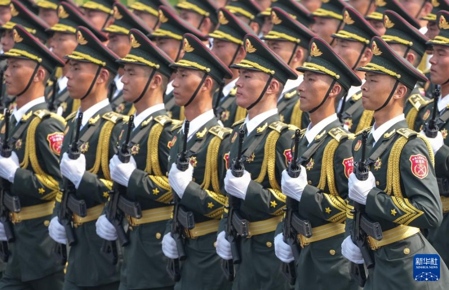 중국 인민 항일전쟁 및 세계 반파시스트 전쟁 승리 80주년 기념 대회 베이징서 개최…중국군대, 위풍당당!