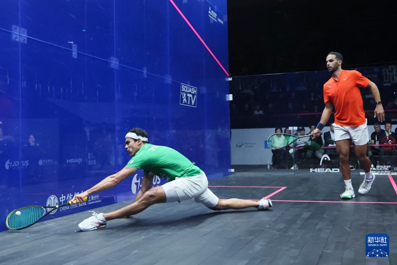 이집트 선수, 2025 중국 스쿼시 오픈 단식 우승 석권