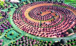 [포토] 원난 미러 ‘동그라미 정원’, 동화 속 세상처럼 아름다워