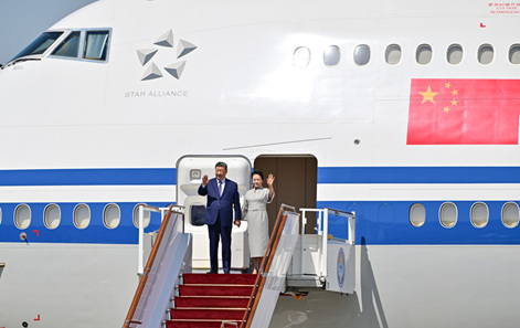 시진핑 주석, 비슈케크 도착…2026 SCO 정상회의 참석 및 키르기스스탄 국빈방문